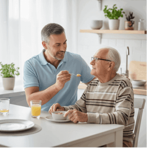 Mantelzorg - Vader en zoon